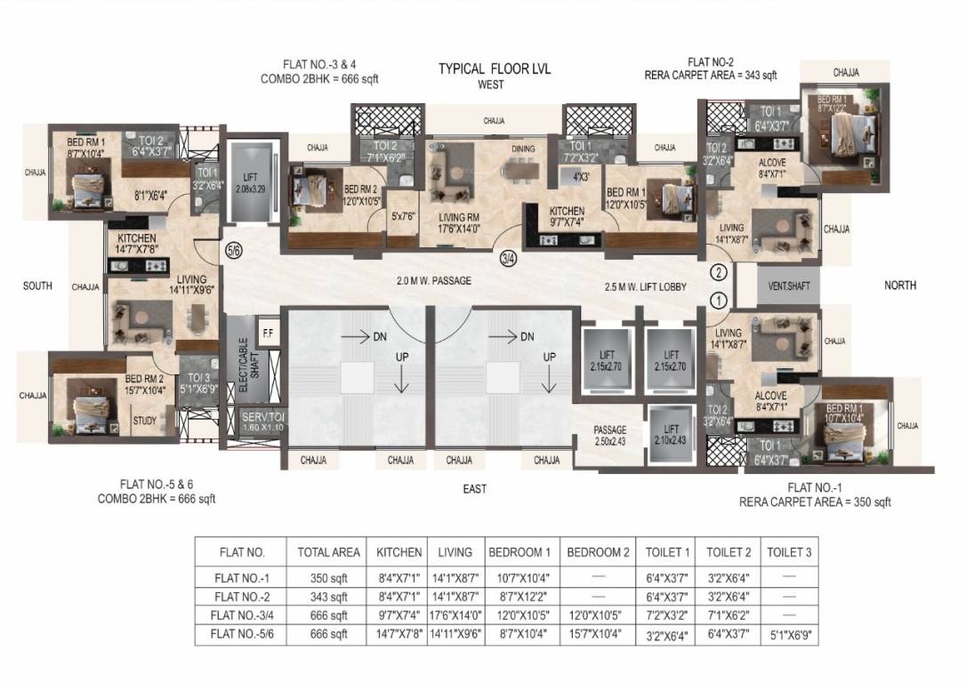  infinity residences Infinity Residences Cluster Plan