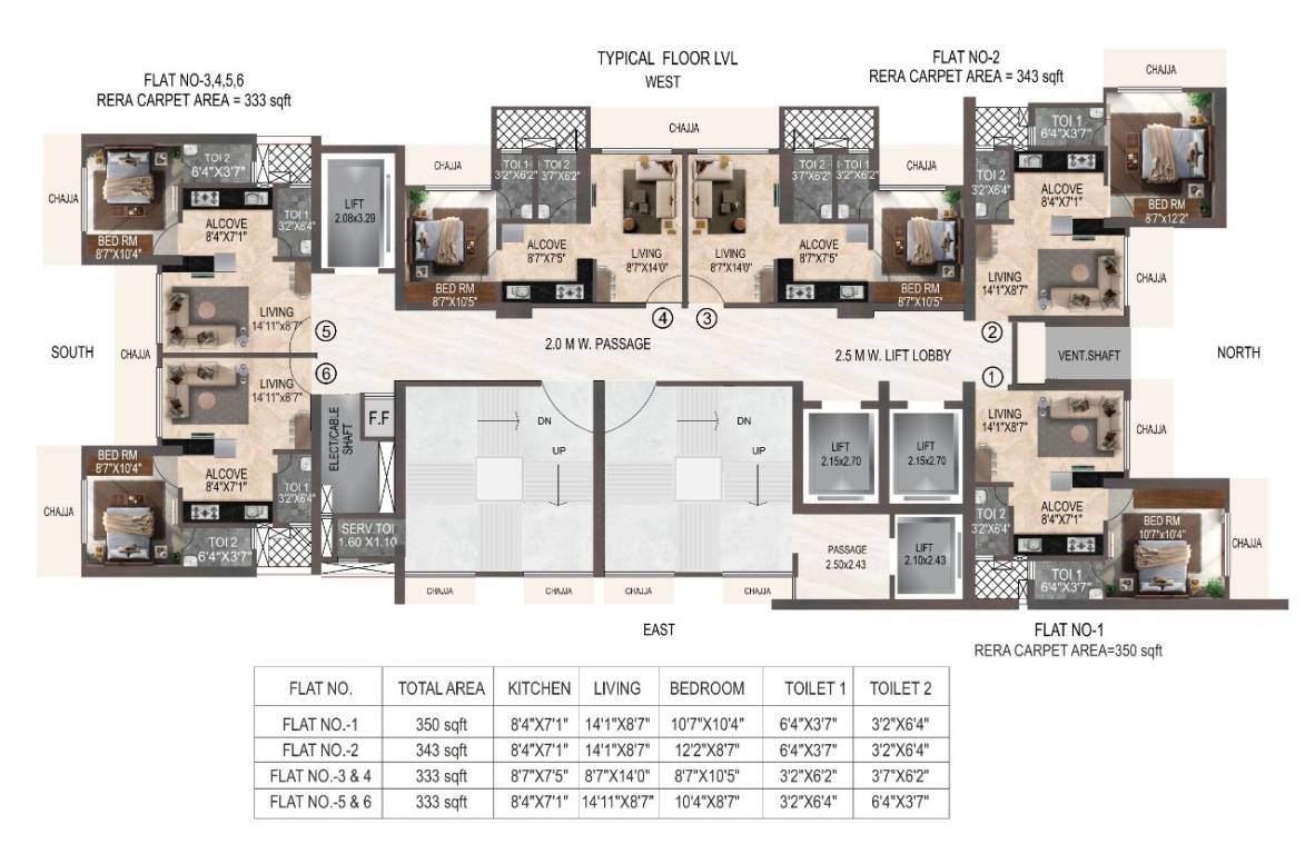  infinity residences Infinity Residences Cluster Plan