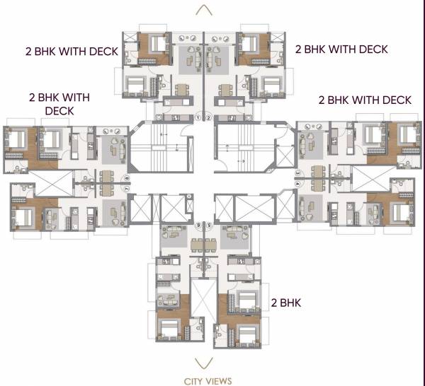  piramal-revanta-tower-4 Tower 4 Cluster Plan for Typical Floor