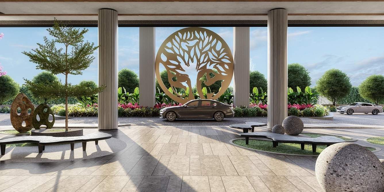  piramal revanta tower 4 Entrance Lobby