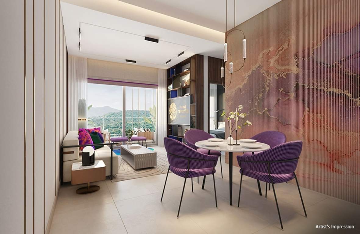  piramal revanta tower 4 Living Area