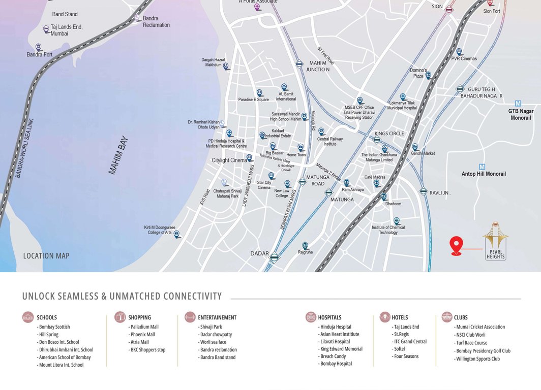  pearl heights Location Plan