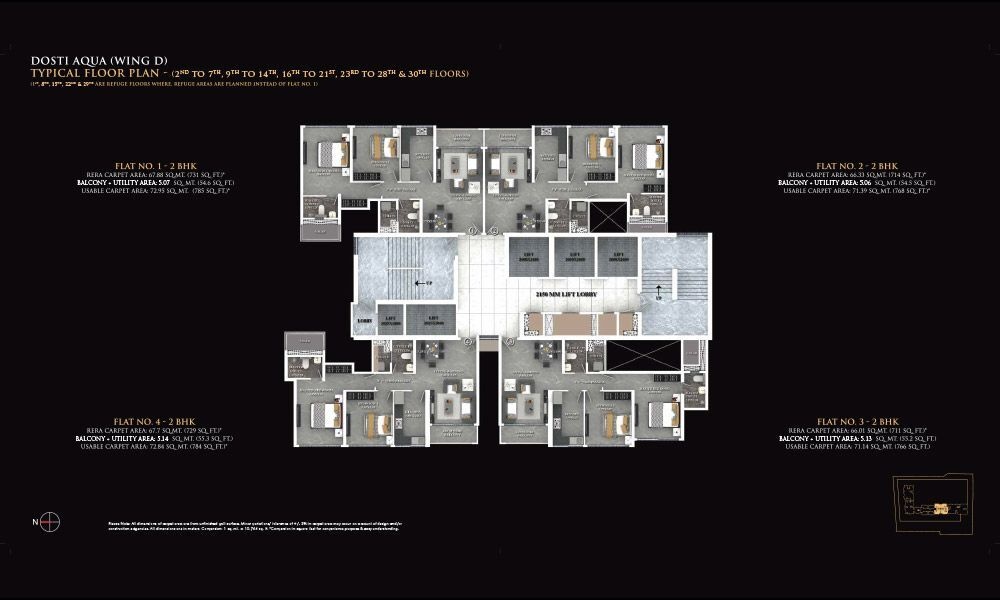 eastern bay WING D Cluster Plan