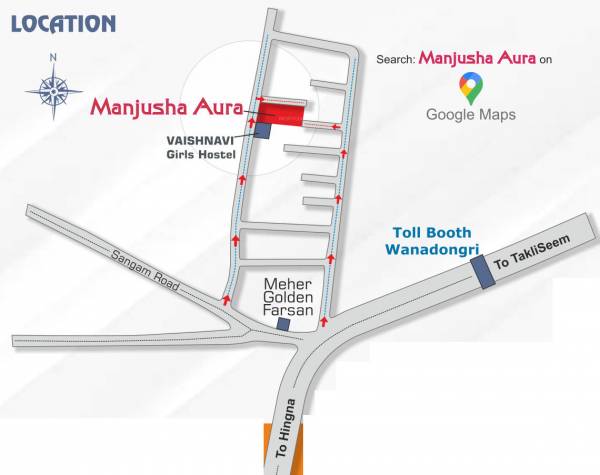  manjusha-aura Location Plan