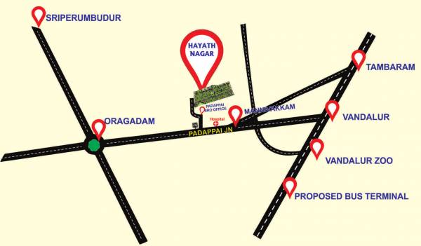  hayaath-nagar Location Plan