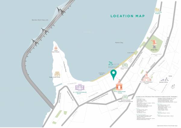  twenty-five-south-north-tower Location Plan