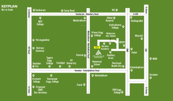  velan-nagar Location Plan