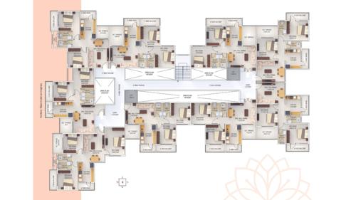  vihar-ii Shree Gajanan Vihar II Cluster Plan For 2, 4, 6 Floor