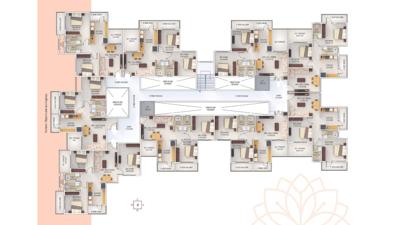 Shree Gajanan Vihar II Cluster Plan For 2, 4, 6 Floor vihar-ii Shree Gajanan Vihar II Cluster Plan For 2, 4, 6 Floor