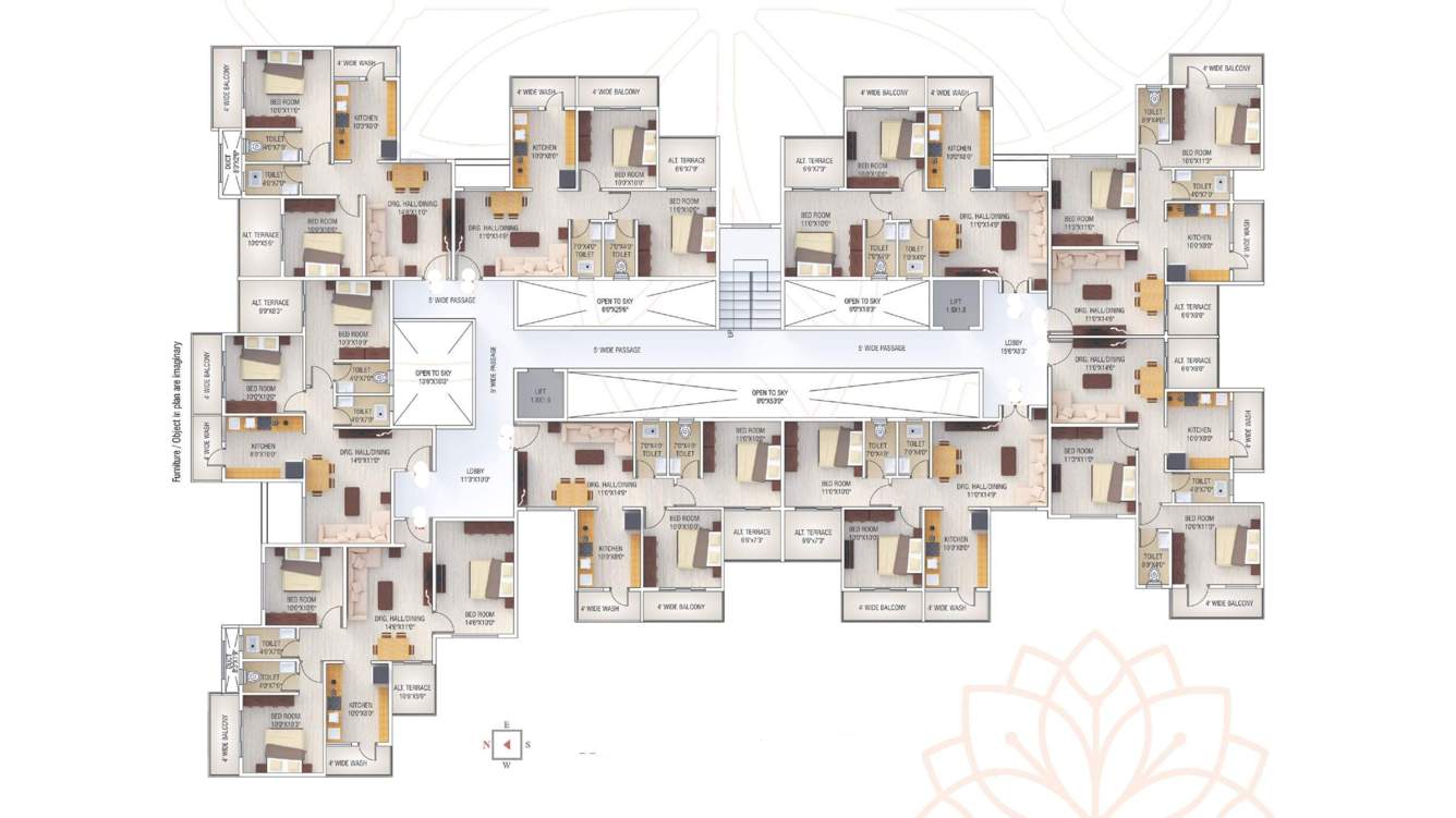  vihar ii Shree Gajanan Vihar II Cluster Plan For 3, 5, 7