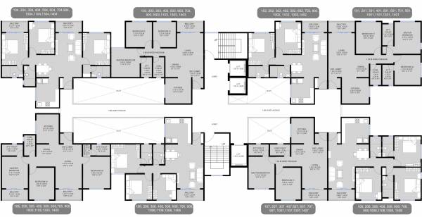  k-ville-phase-iii C Cluster Plan For Typical