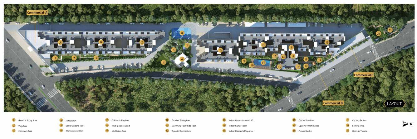  k ville phase iii Layout Plan