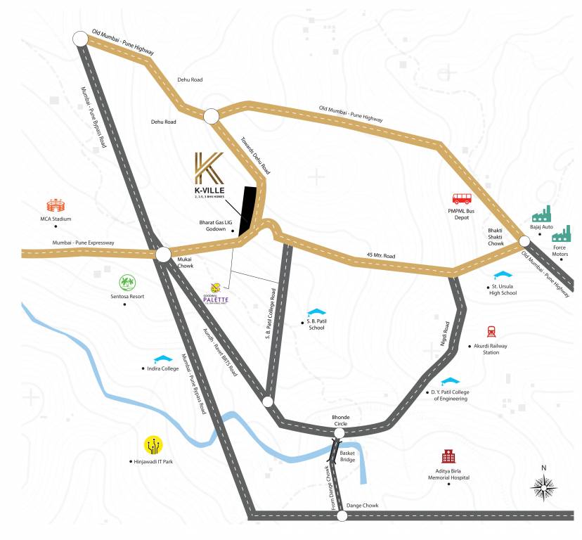  unique k ville Location Plan