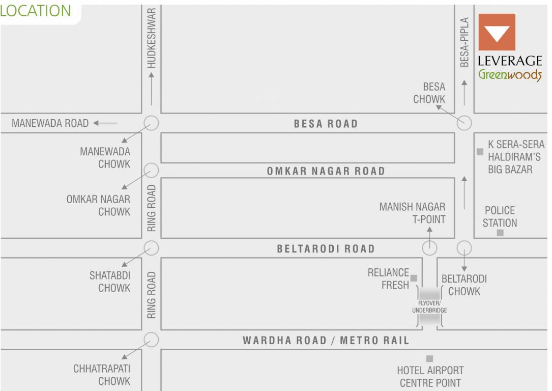  greenwoods harmony wing d Location Plan