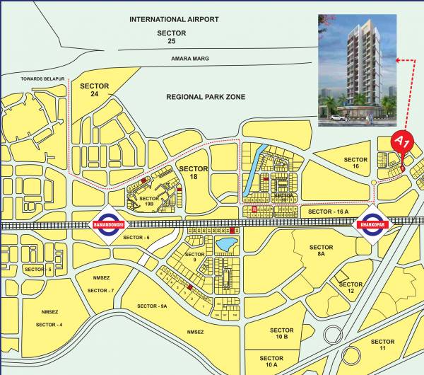  heights Location Plan