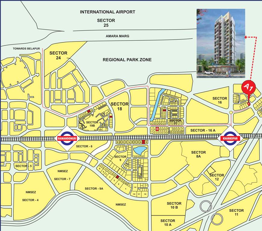  heights Location Plan