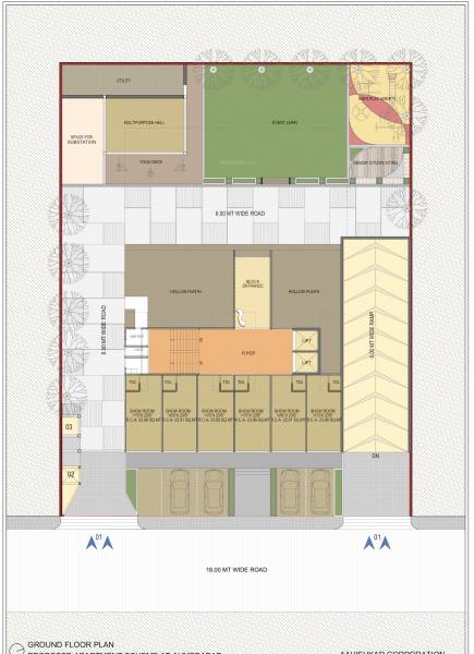  atlantis-evoq Atlantis Evoq Cluster Plan for ground Floor