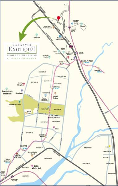  exotique-phase-i Location Plan