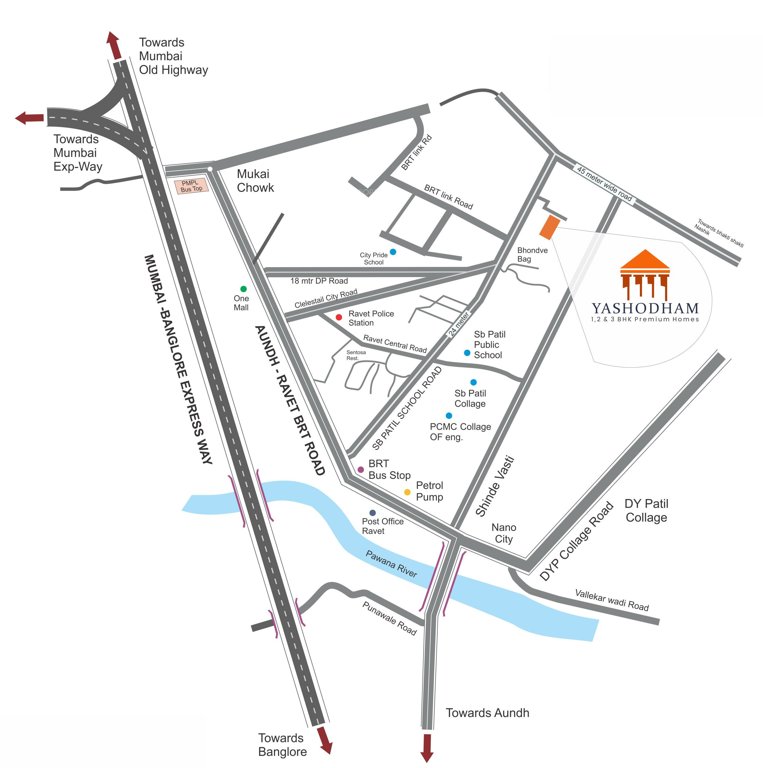  yashodham Location Plan