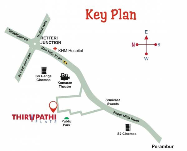  thirupathi-flats Location Plan