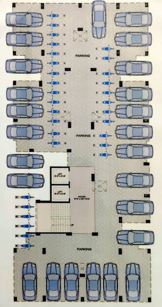  pushp-heights-2 Car Parking