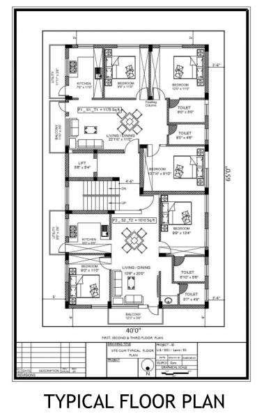 bliss Bliss Cluster Plan From 1st To 3rd Floor