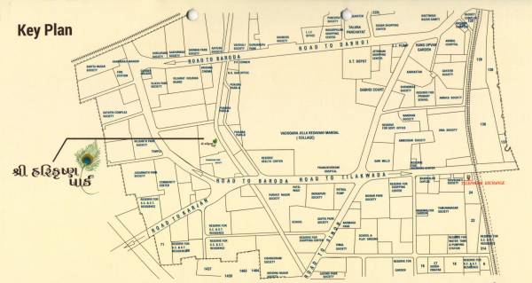 Location Plan shree-harikrushnapark Location Plan