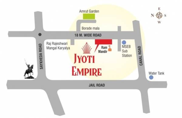  jyoti-empire Location Plan