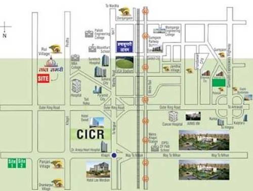 Location Plan shree-taj-nagari Location Plan