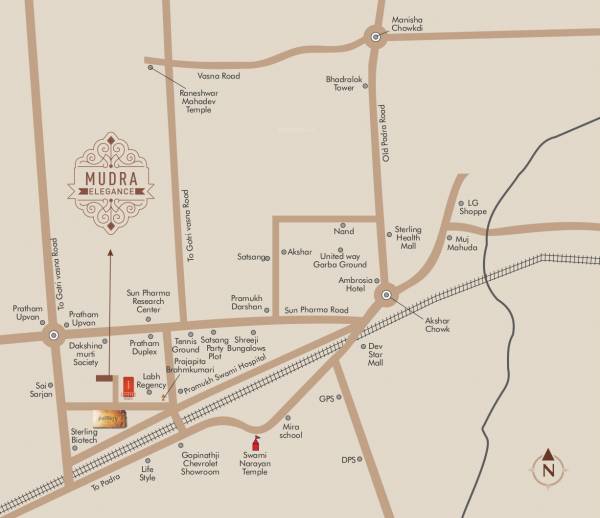  mudra-elegance Location Plan