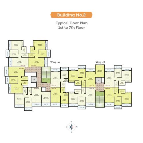  star-prestige-building-no-2 Star Prestige Building No 2 Cluster Plan from 1st to 7th Floor