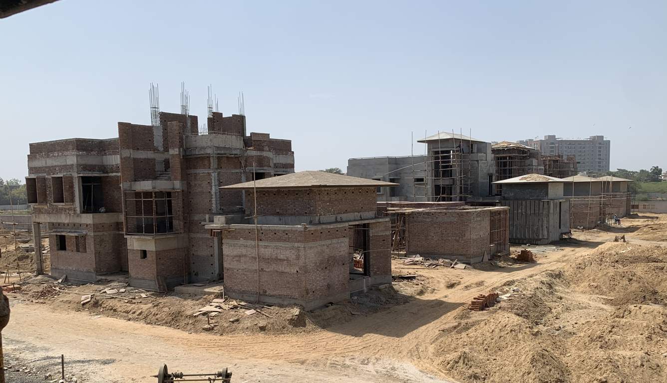  anurita bungalows Construction Status Feb 22