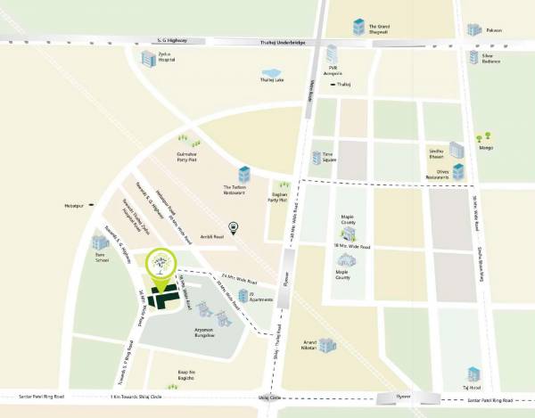  anurita-bungalows Location Plan