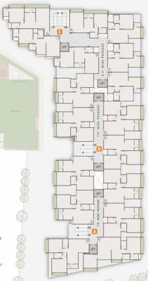 eureka-avenue A, B, C Cluster Plan from 1st to 7th Floor