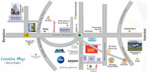  srinivasa-nilaya Location Plan