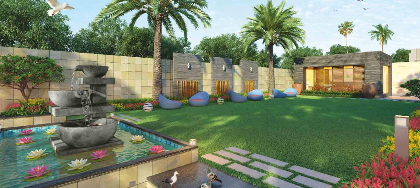 beyond villa Landscape Garden and Tree Planting