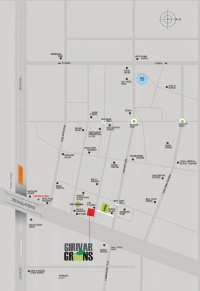  girivar-greens Location Plan