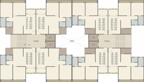  new-county-flat Layout Plan
