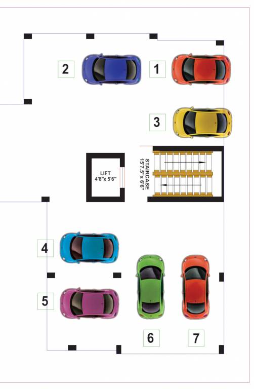  harini Harini Cluster Plan For Ground Floor