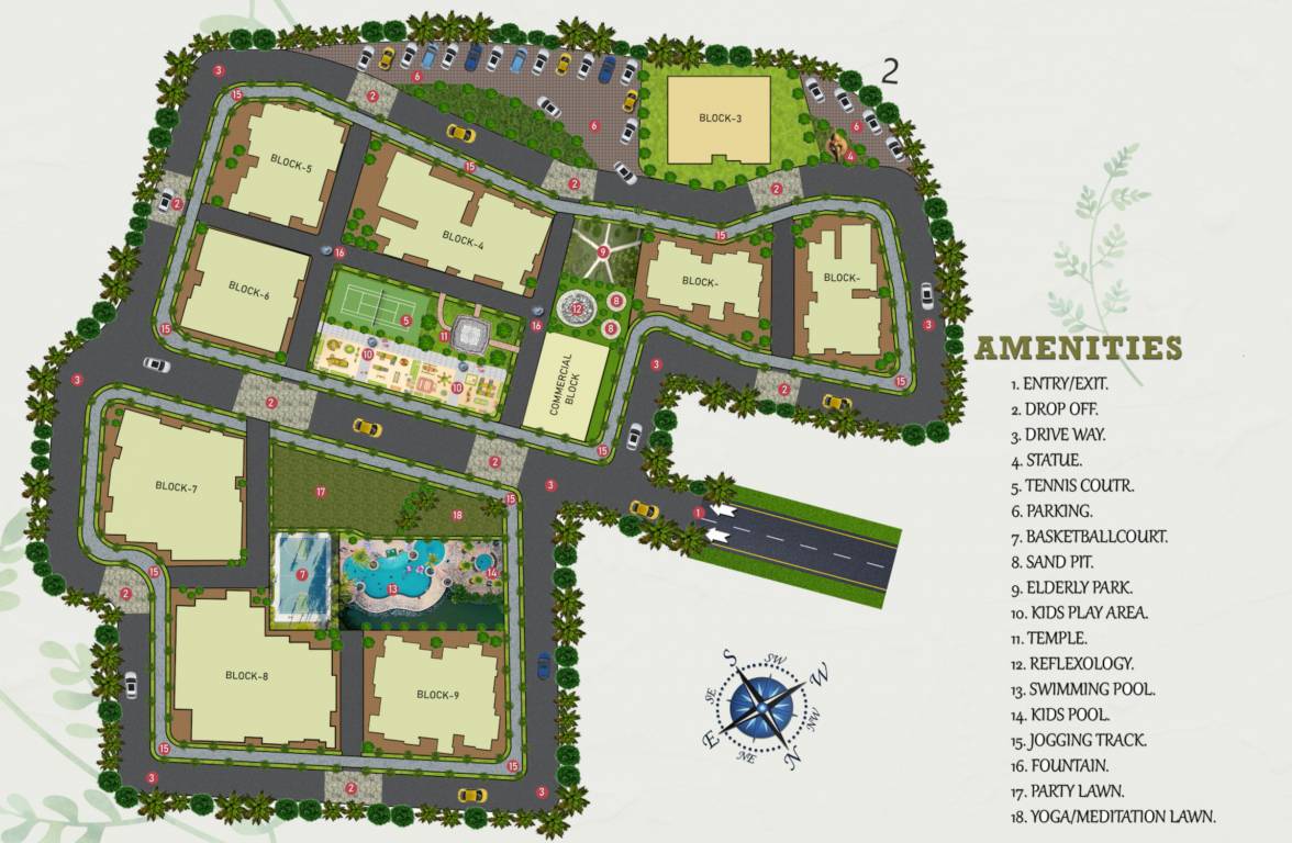  omkar society Master Plan