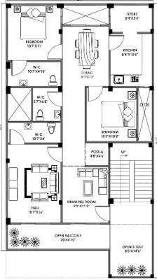  residency Cluster Plan For 1st Floor