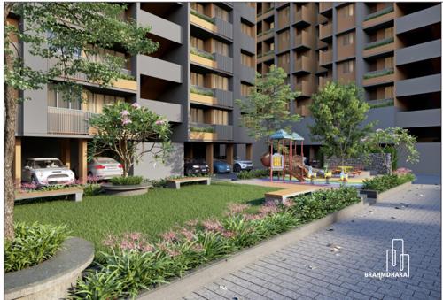  brahmdhara-residency Children's play area