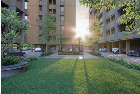  brahmdhara-residency Landscape Garden and Tree Planting