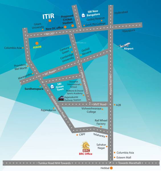  sbi-new-bangalore Location Plan