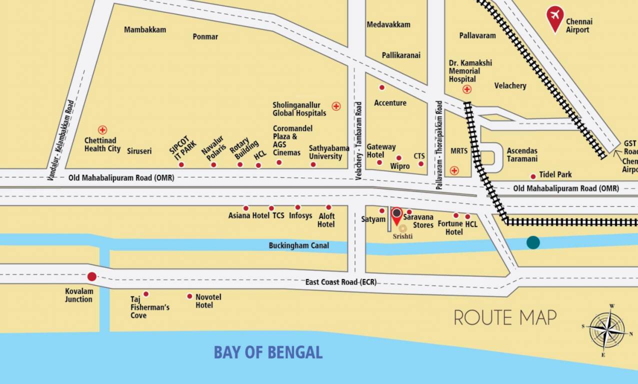  srishti Location Plan