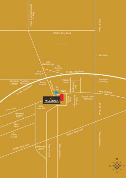  millennia Location Plan