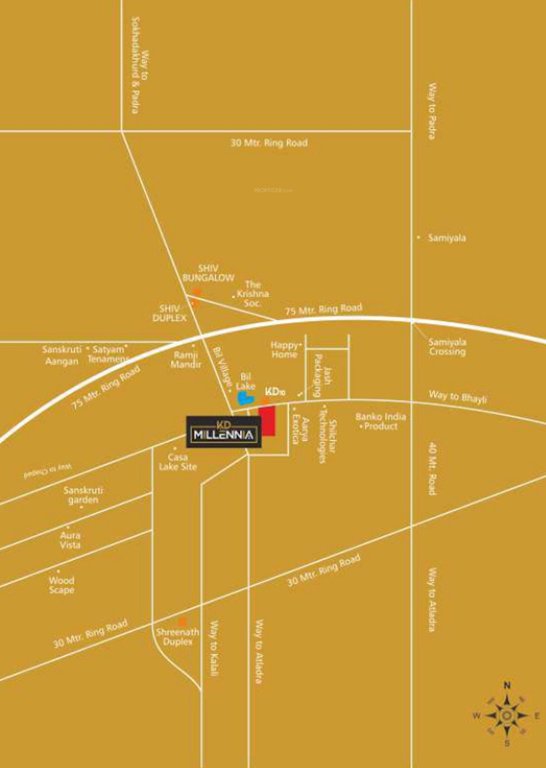  millennia Location Plan