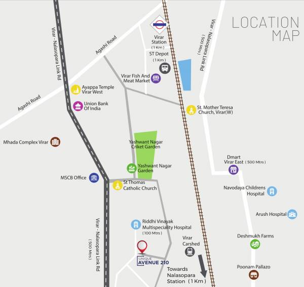  avenue-210 Location Plan