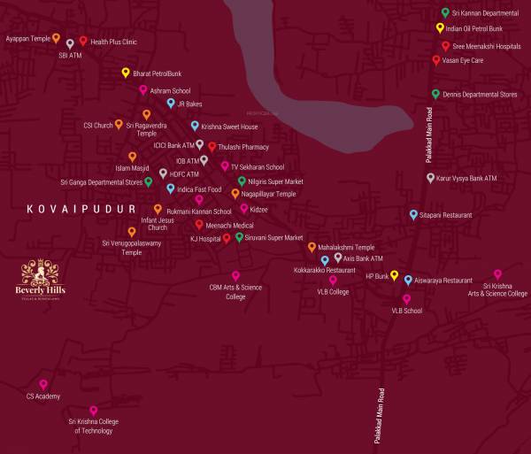 Location Plan beverly-hills Location Plan