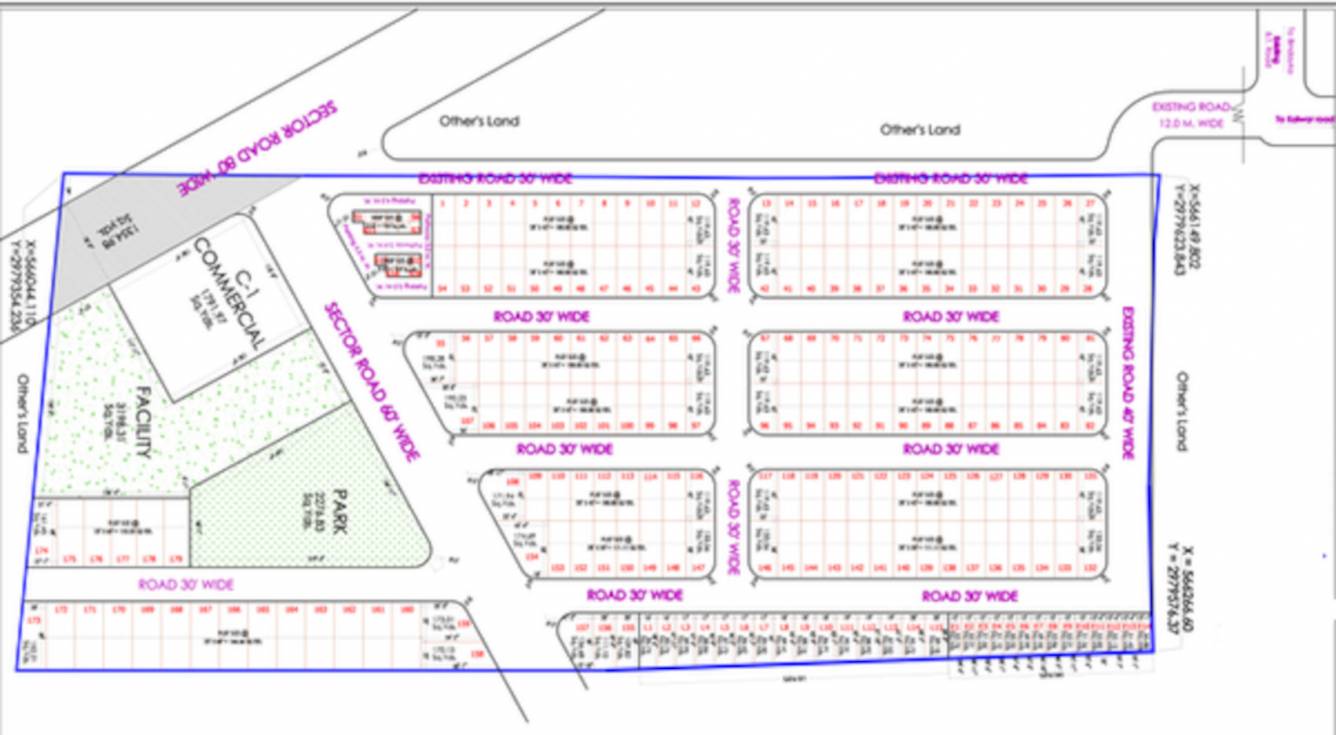  r r villa Layout Plan